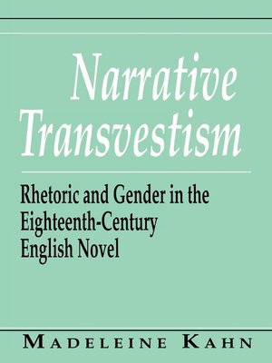 cover image of Narrative Transvestism